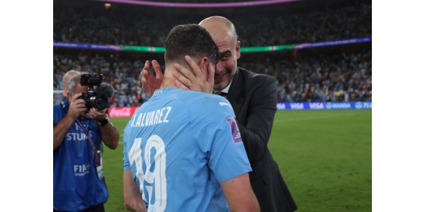 Julián Álvarez si allena sempre per preparare la competizione